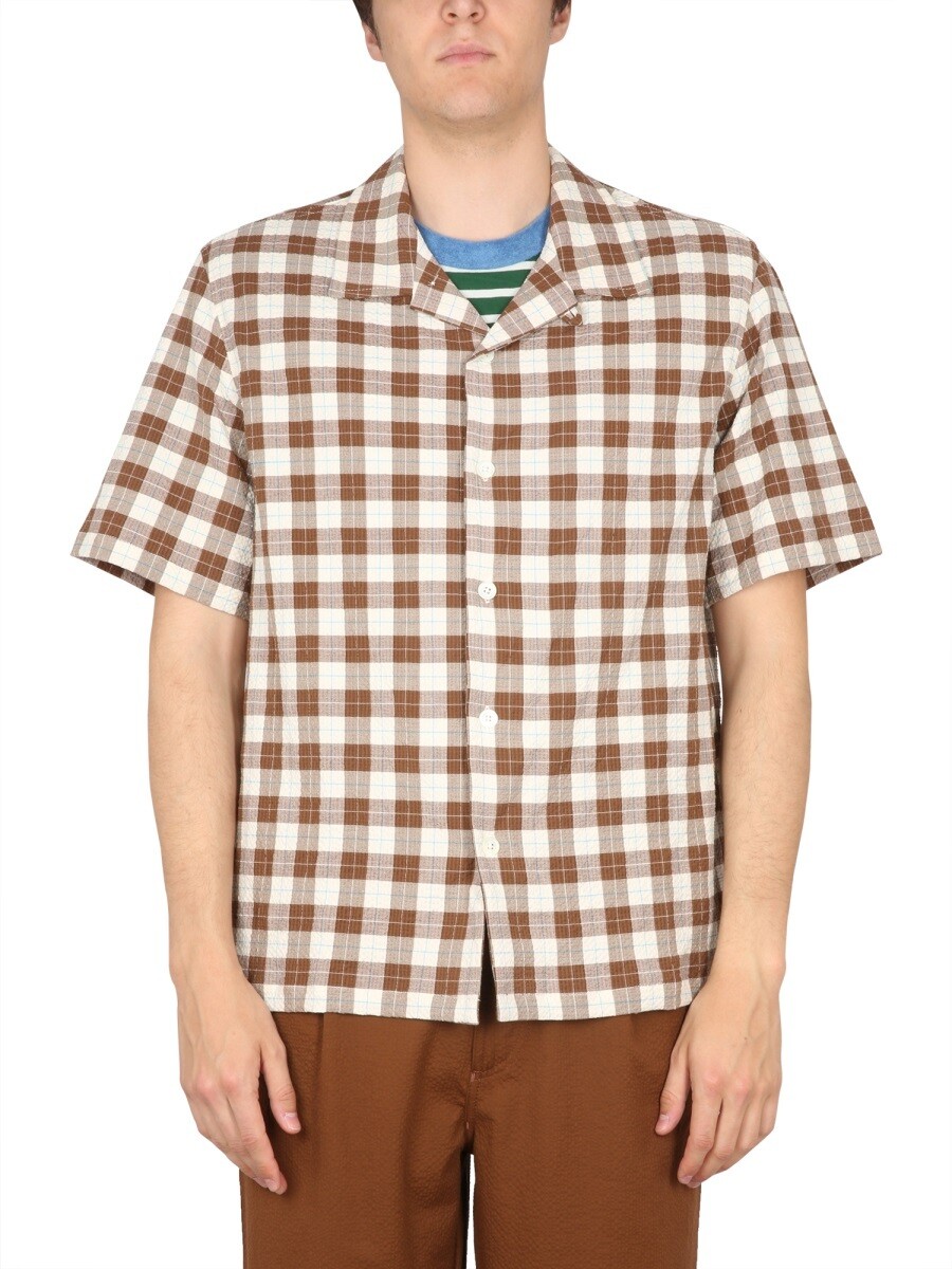 ハウリン HOWLIN' シャツ メンズ ブラウン Shirts 281682 関税 送料無料 2023SS el|BRANDSHOP「il Tesoro」