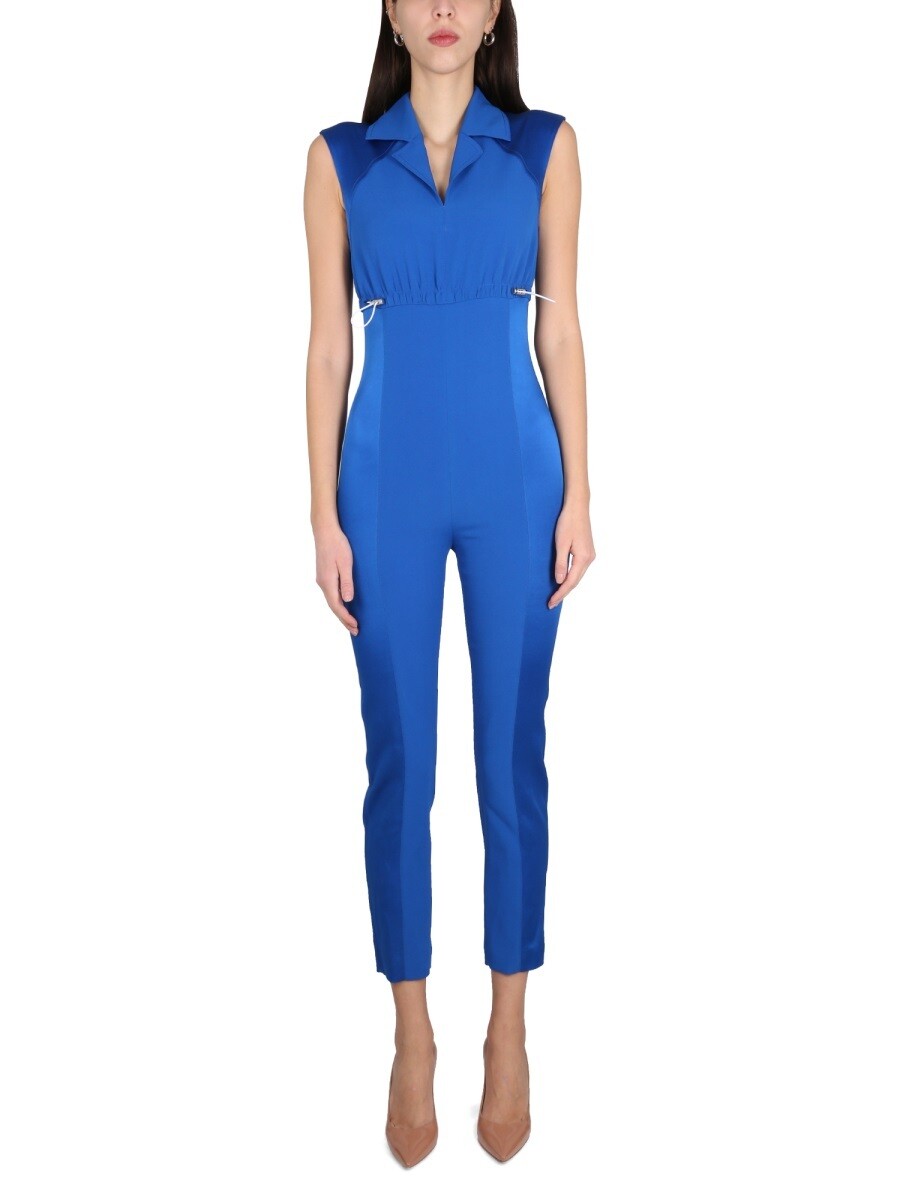 ブチック モスキーノ BOUTIQUE MOSCHINO セットアップ オールインワン レディース 青碧 Jumpsuits 282069 関税 貨物輸送無料 2023SS el