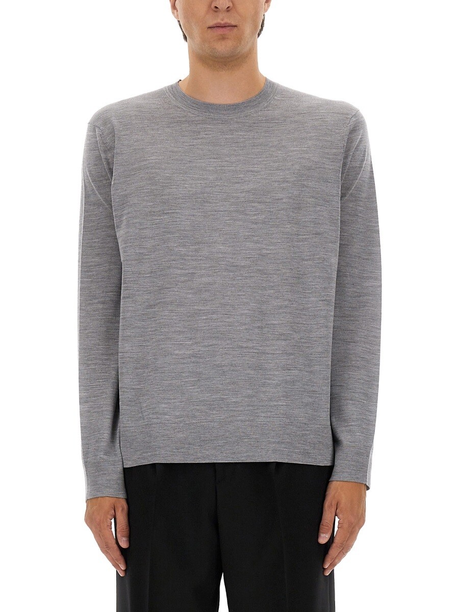 行動論理 THEORY プルオーバー 編み物御召しもの メンズ 薄墨色 Knitwear 376116 関税 貨物輸送無料 2025AW el