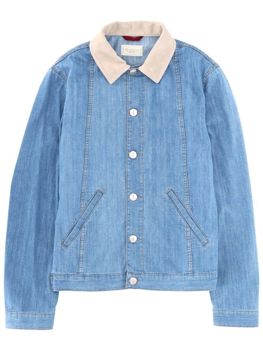 ブルネロ クチネリ BRUNELLO CUCINELLI 上衣 メンズ 青色 Jackets 391467 関税 貨物輸送無料 2026SS el