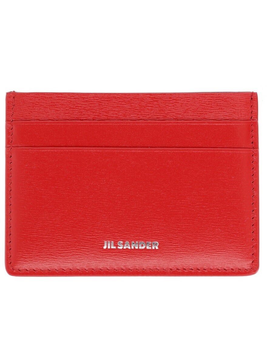 ジルサンダー JIL SANDER 歌留多保持者 紙入れ レディース 赤いこと Wallets and Card Holders 391681 関税 貨物輸送無料 2026SS el
