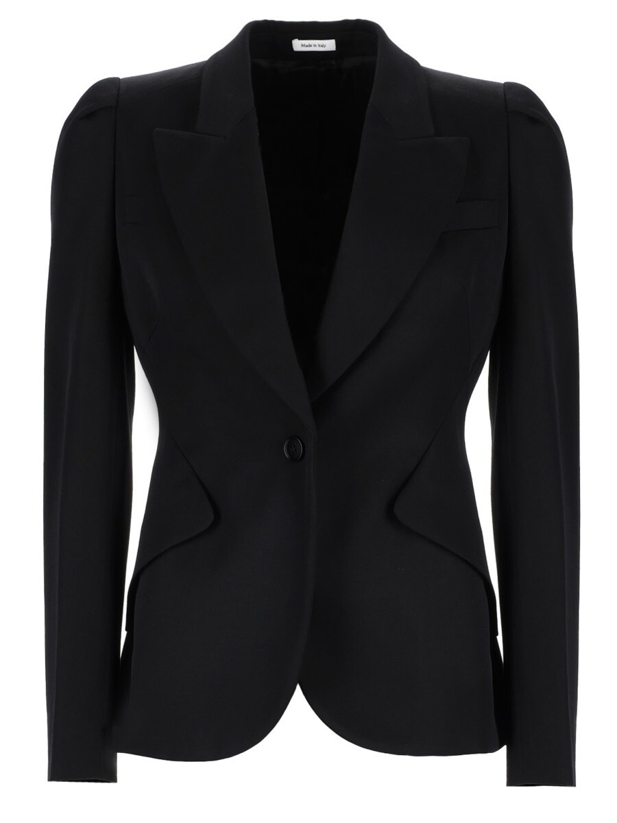 アレキサンダー マックイーン ALEXANDER MCQUEEN スーツジャケット スーツ ジャケット レディース ブラック Suit Jackets 391685 関税 送料無料 2026SS el|BRANDSHOP「il Tesoro」