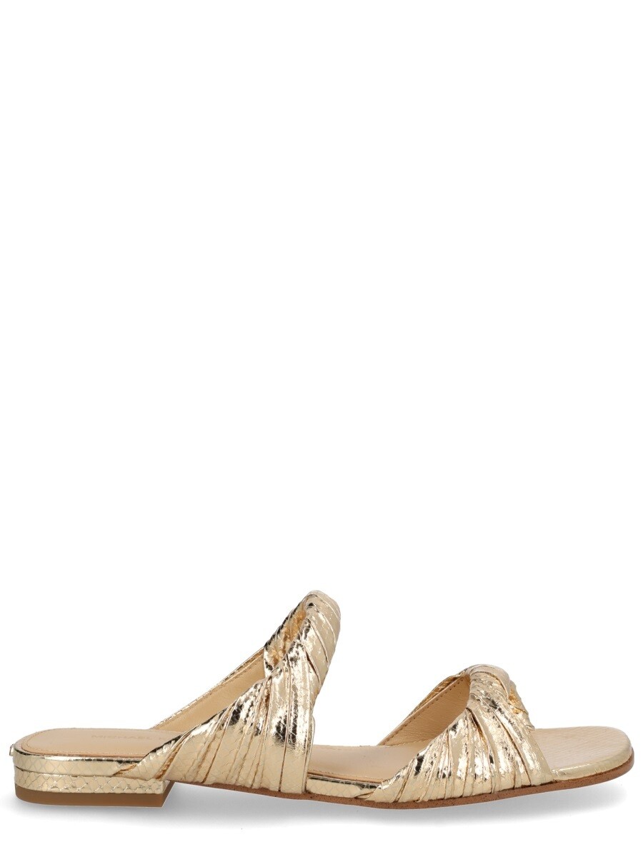 マイケルコース MICHAEL KORS サンダル レディース ゴールド Sandals 396247 関税 送料無料 2026SS el