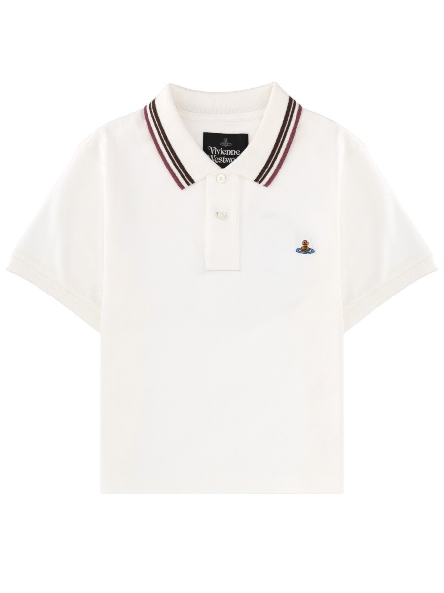 ヴィヴィアン・ウエストウッド VIVIENNE WESTWOOD ポロシャツ レディース ホワイト Polo 396024 関税 送料無料 2026SS el｜BRANDSHOP「il Tesoro」