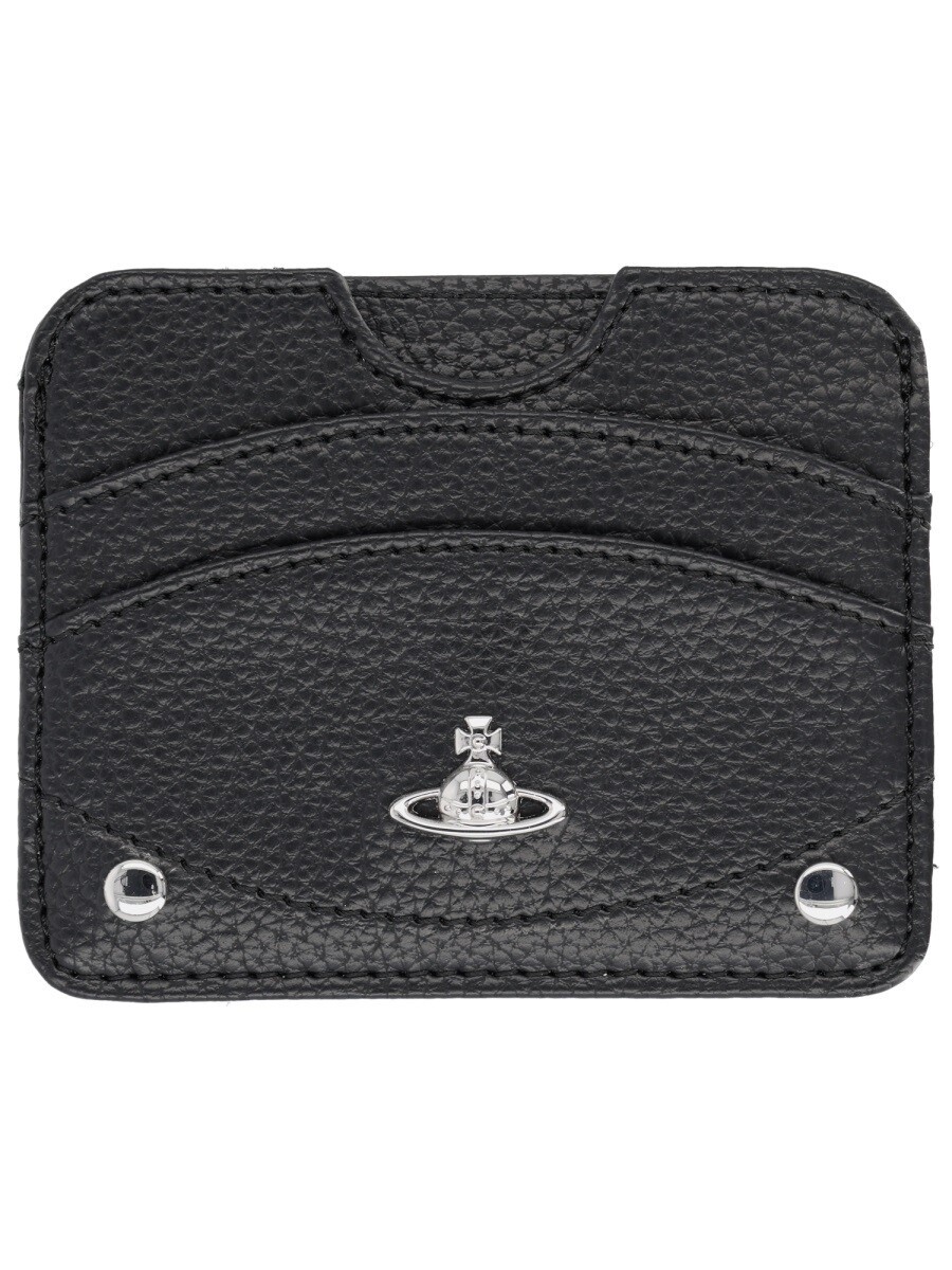 ヴィヴィアン・ウエストウッド VIVIENNE WESTWOOD 歌留多保持者 紙入れ レディース 黒いこと Wallets and Card Holders 395893 関税 貨物輸送無料 2026SS el