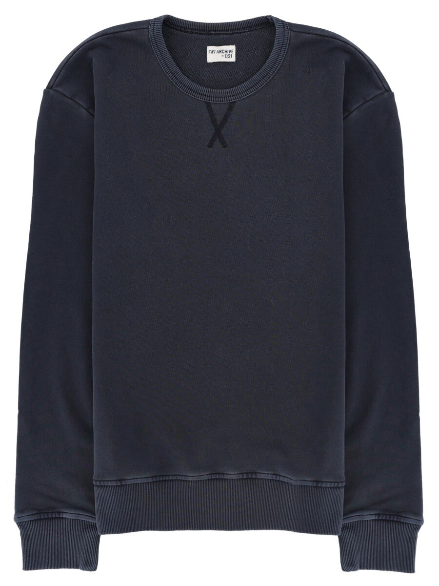 フェイ FAY トレーナー 調教師 メンズ 青色 Sweatshirts 396533 関税 貨物輸送無料 2026SS el