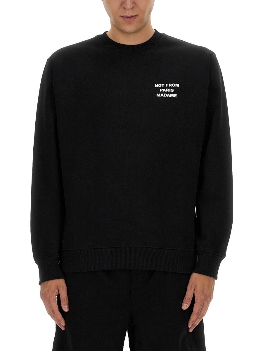 ドロール ド ムッシュ DROLE DE MONSIEUR トレーナー 調教師 メンズ 黒いこと Sweatshirts 398616 関税 貨物輸送無料 2026SS el
