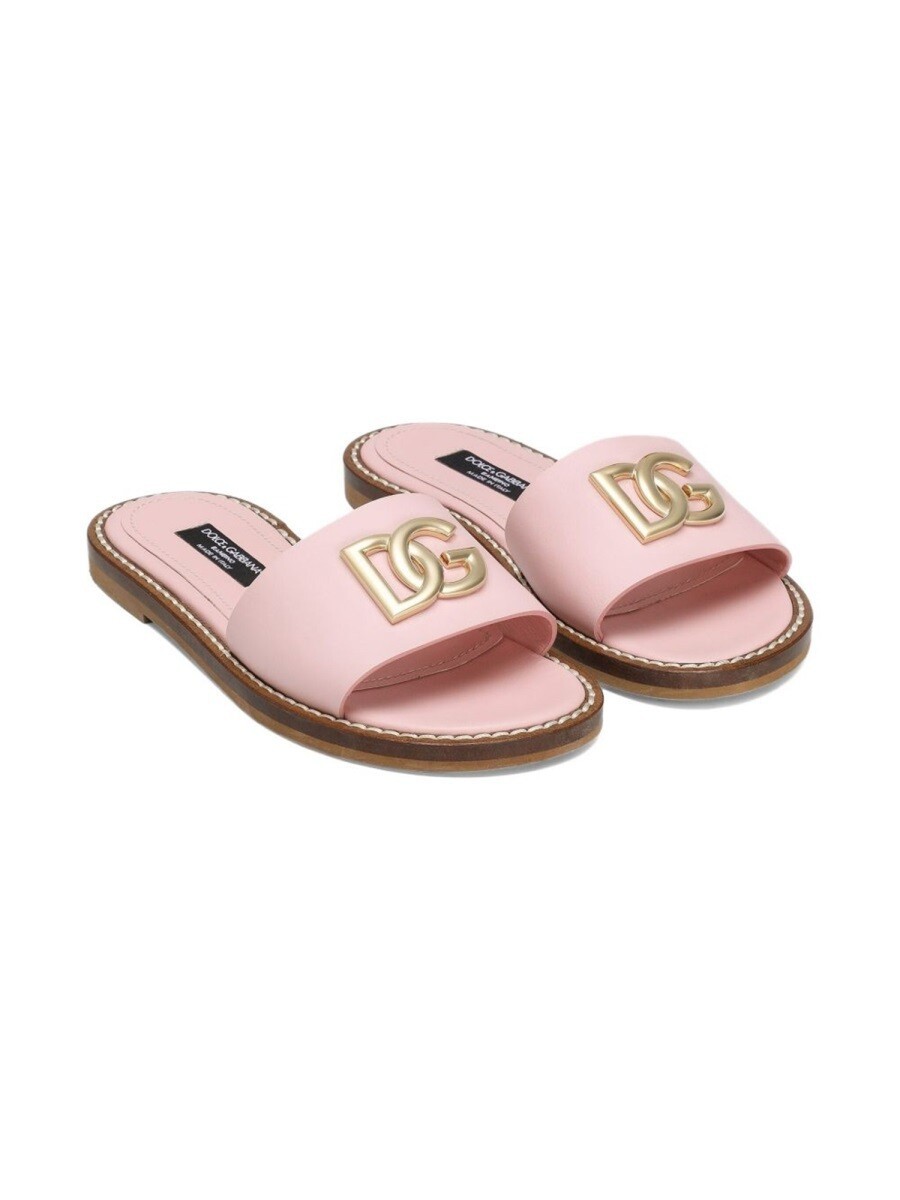 ドルチェ＆ガッバーナ DOLCE\u0026GABBANA サンダル ガールズ さくら色 Sandals 397729 関税 貨物輸送無料 2026SS el