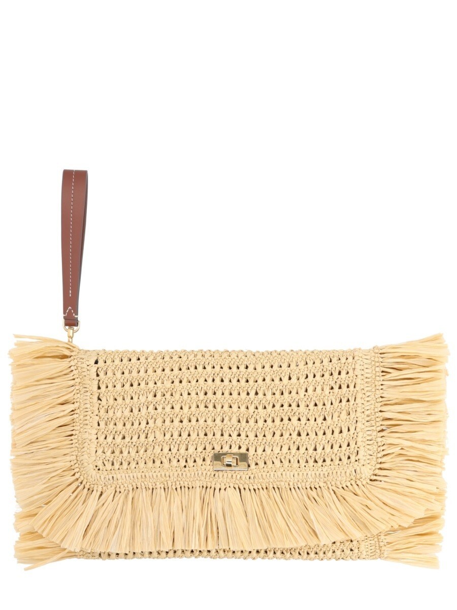 アニヤ ハインド行進曲 ANYA HINDMARCH クラッチペダル御徒面子 レディース ベージュ Clutch and wristlets bags 400192 関税 貨物輸送無料 2026SS el