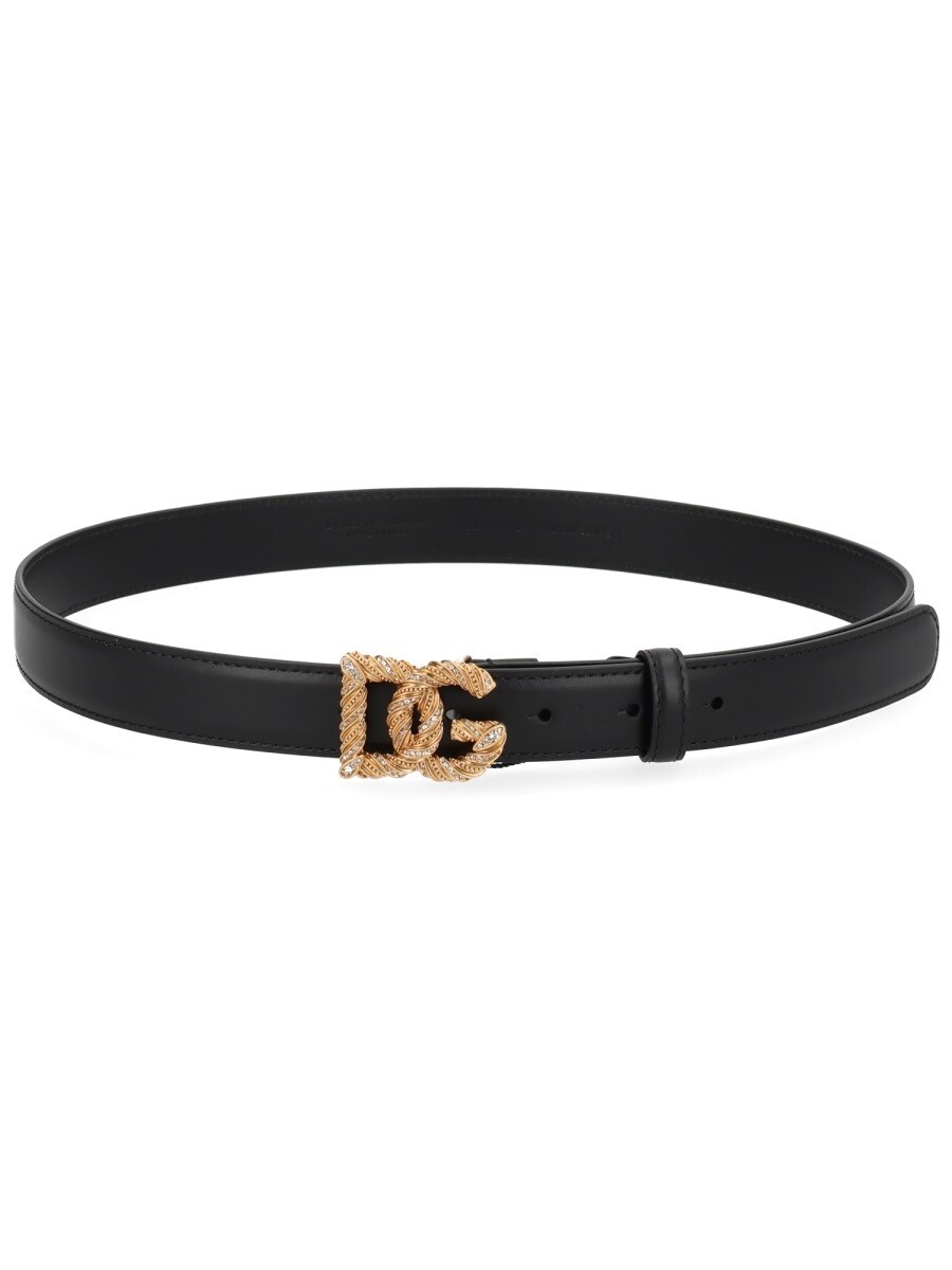 ドルチェ&ガッバーナ DOLCE&GABBANA ベルト レディース ブラック Belts 398258 関税 送料無料 2026SS el｜BRANDSHOP「il Tesoro」