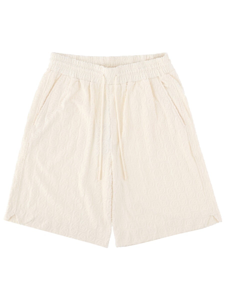 ドロール ド ムッシュ DROLE DE MONSIEUR ショーツ メンズ ホワイト Shorts 398391 関税 送料無料 2026SS el