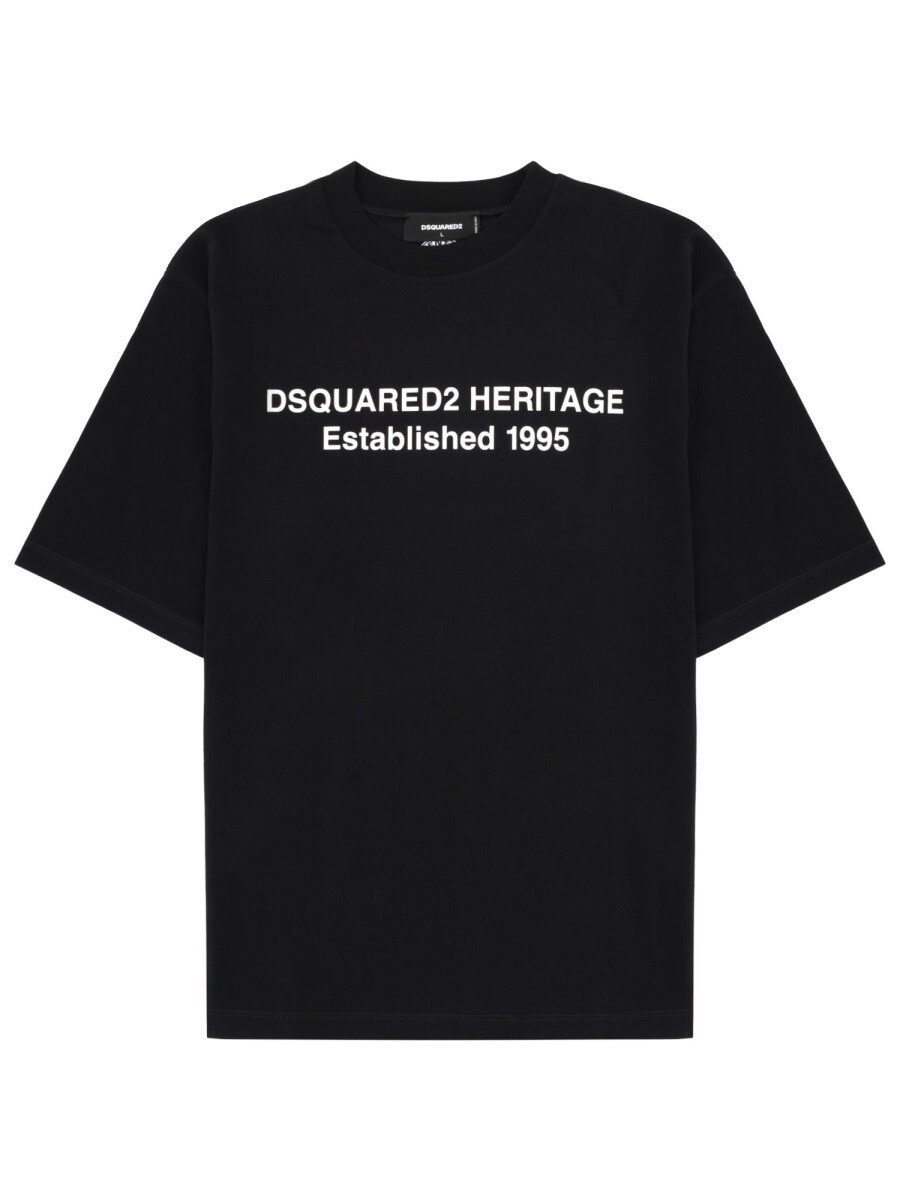 ディースクエアード DSQUARED2 Tシャツ メンズ ブラック T-shirts 401689 関税 送料無料 2026SS el|BRANDSHOP「il Tesoro」