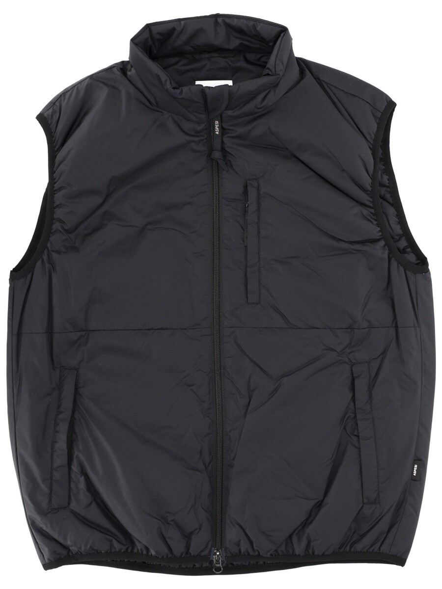 アスペジ ASPESI ジレ より良い メンズ 黒いこと Vests 400900 関税 貨物輸送無料 2026SS el