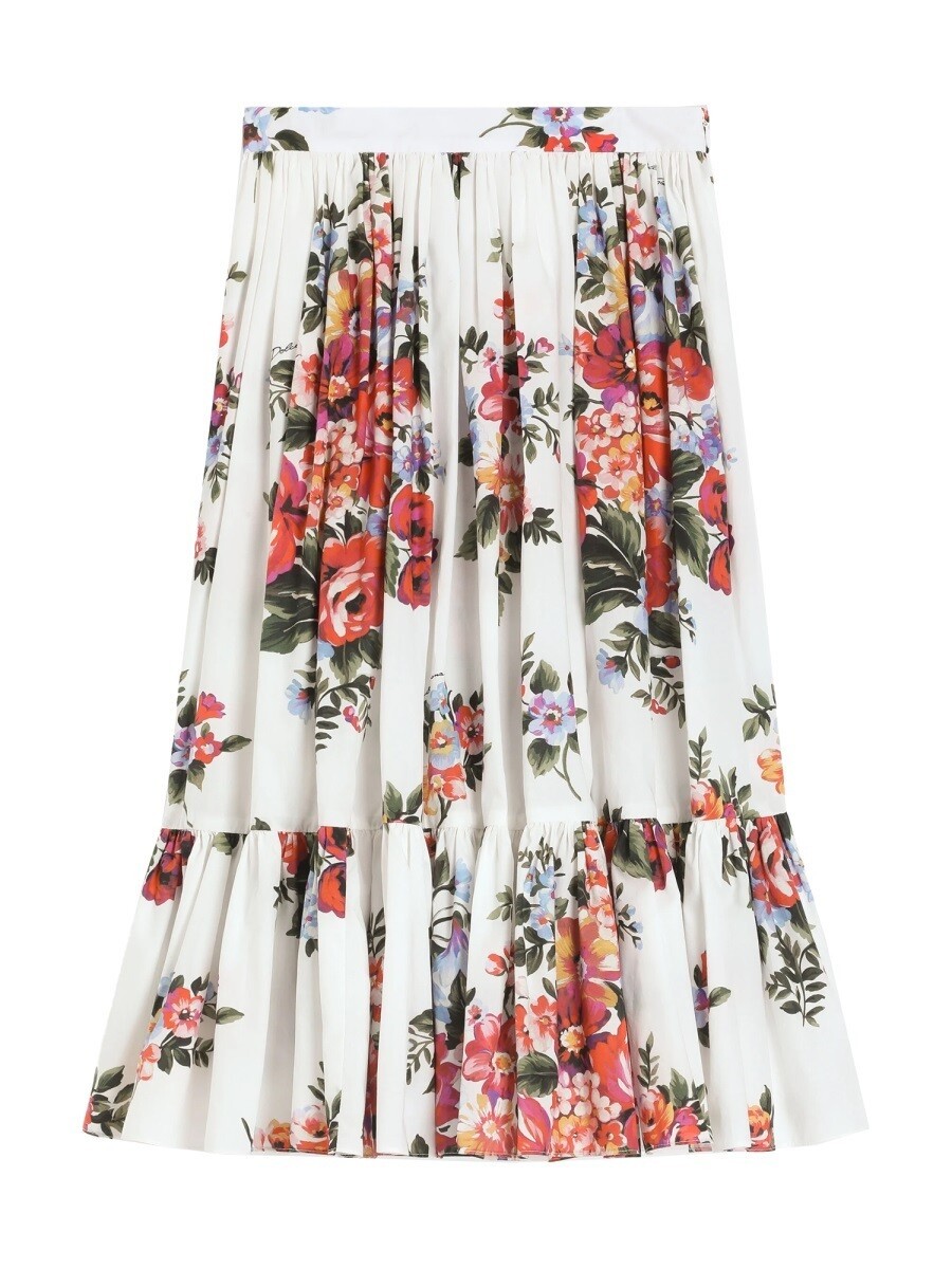 ドルチェ＆ガッバーナ DOLCE\u0026GABBANA ミニ御徒面子 スコート ガールズ 白いこと Mini-skirts 398364 関税 貨物輸送無料 2026SS el