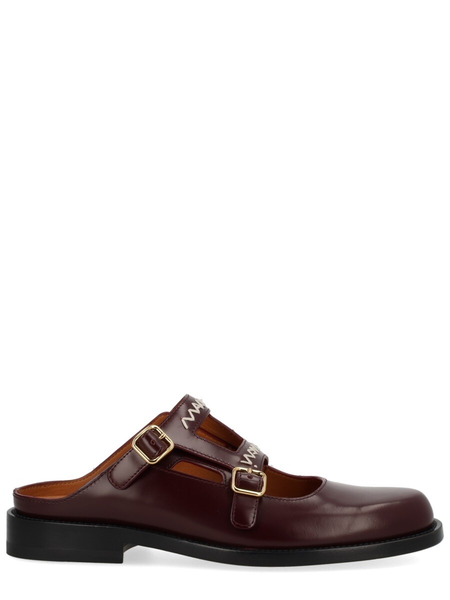 マルニ MARNI 置き目毛皮 レディース 赤いこと Loafers 397871 関税 貨物輸送無料 2026SS el