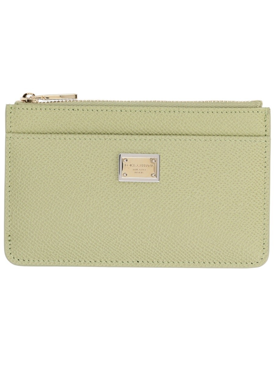 ドルチェ\u0026ガッバーナ DOLCE\u0026GABBANA 歌留多保持者 紙入れ レディース 緑であること Wallets and Card Holders 400496 関税 貨物輸送無料 2026SS el