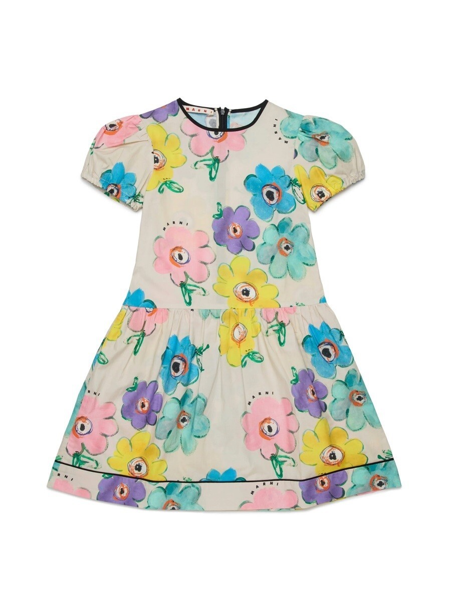 マルニ MARNI ロングお召しもの お召しもの ガールズ Long dresses 401360 関税 貨物輸送無料 2026SS el