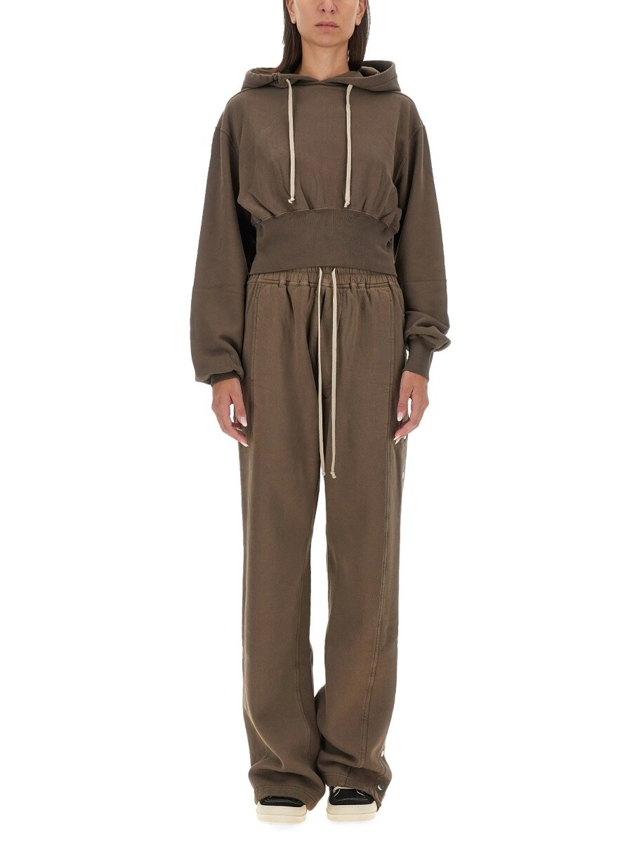 リック・オウエンス・ダークシャドウ RICK OWENS DRKSHDW 調教師 レディース ベージュ Sweatshirts 334822 関税 貨物輸送無料 2024AW el