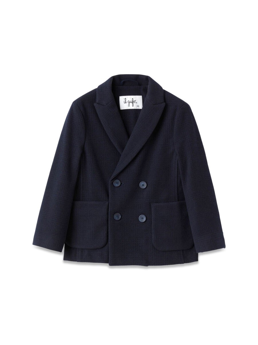 イルグッフォ IL GUFO ボンバージャケット 上衣 ボーイズ 青碧 Bomber jackets 335097 関税 貨物輸送無料 2024AW el