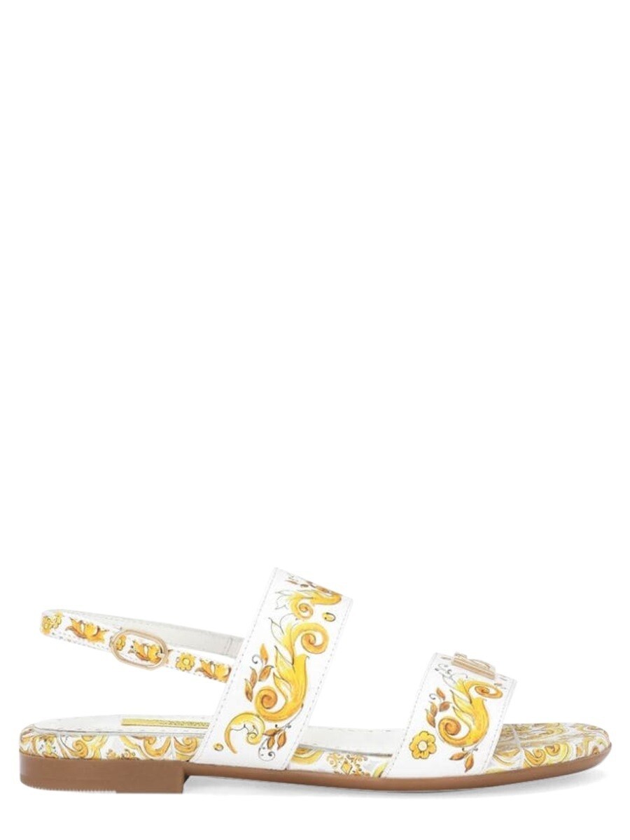 ドルチェ＆ガッバーナ DOLCE\u0026GABBANA サンダル ガールズ 黄色 Sandals 328461 関税 貨物輸送無料 2024AW el