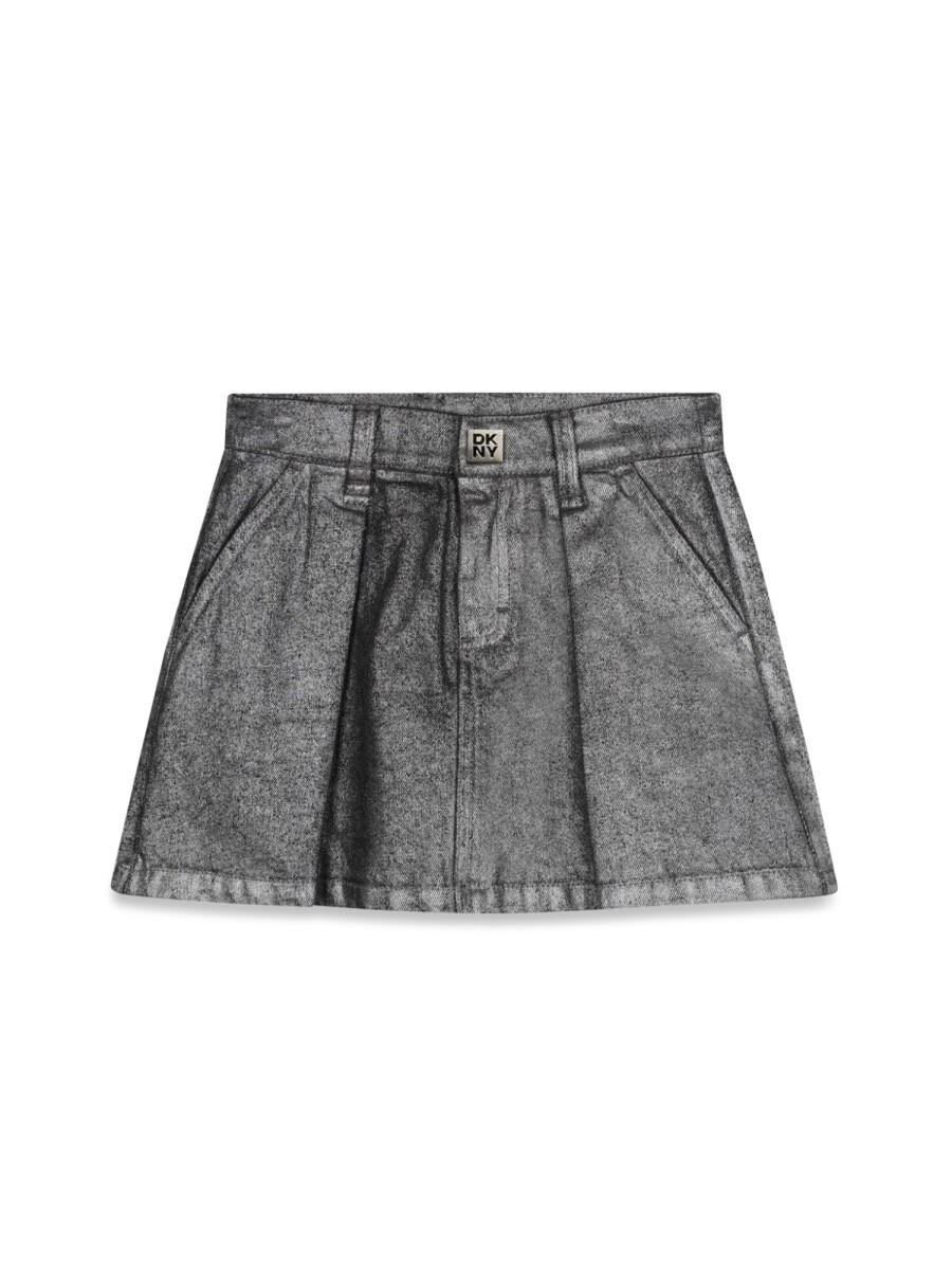 ディー ケイ エヌ ワイ DKNY ミニ御徒面子 スコート ガールズ 薄墨色 Mini-skirts 329082 関税 貨物輸送無料 2024AW el
