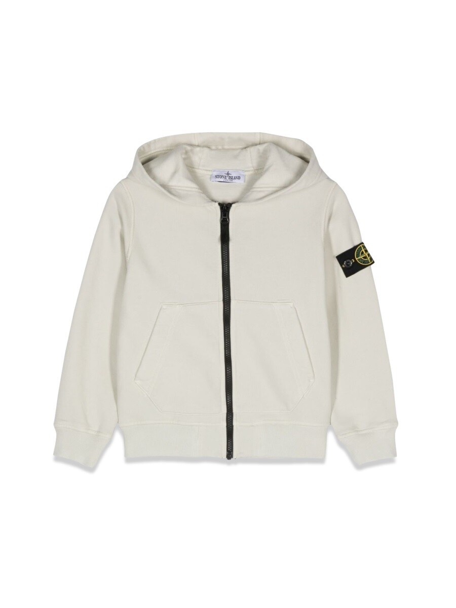 ストーンアイランド STONE ISLAND クルーネックスウェットシャツ 調教師 ボーイズ 黒いこと Crew neck sweatshirts 335115 関税 貨物輸送無料 2024AW el
