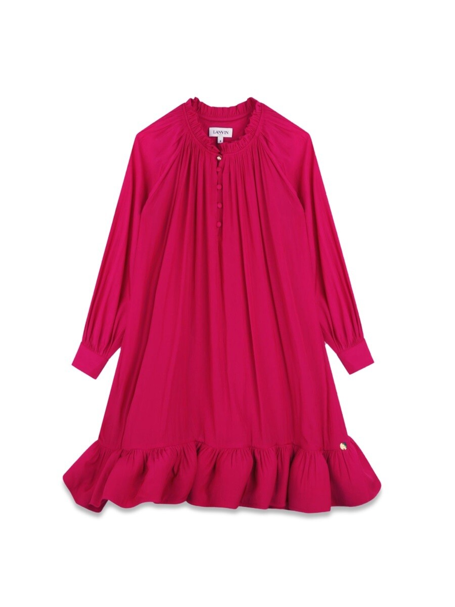 ランバン LANVIN ロングドレス ドレス ガールズ レッド Long dresses 331255 関税 送料無料 2024AW el|BRANDSHOP「il Tesoro」