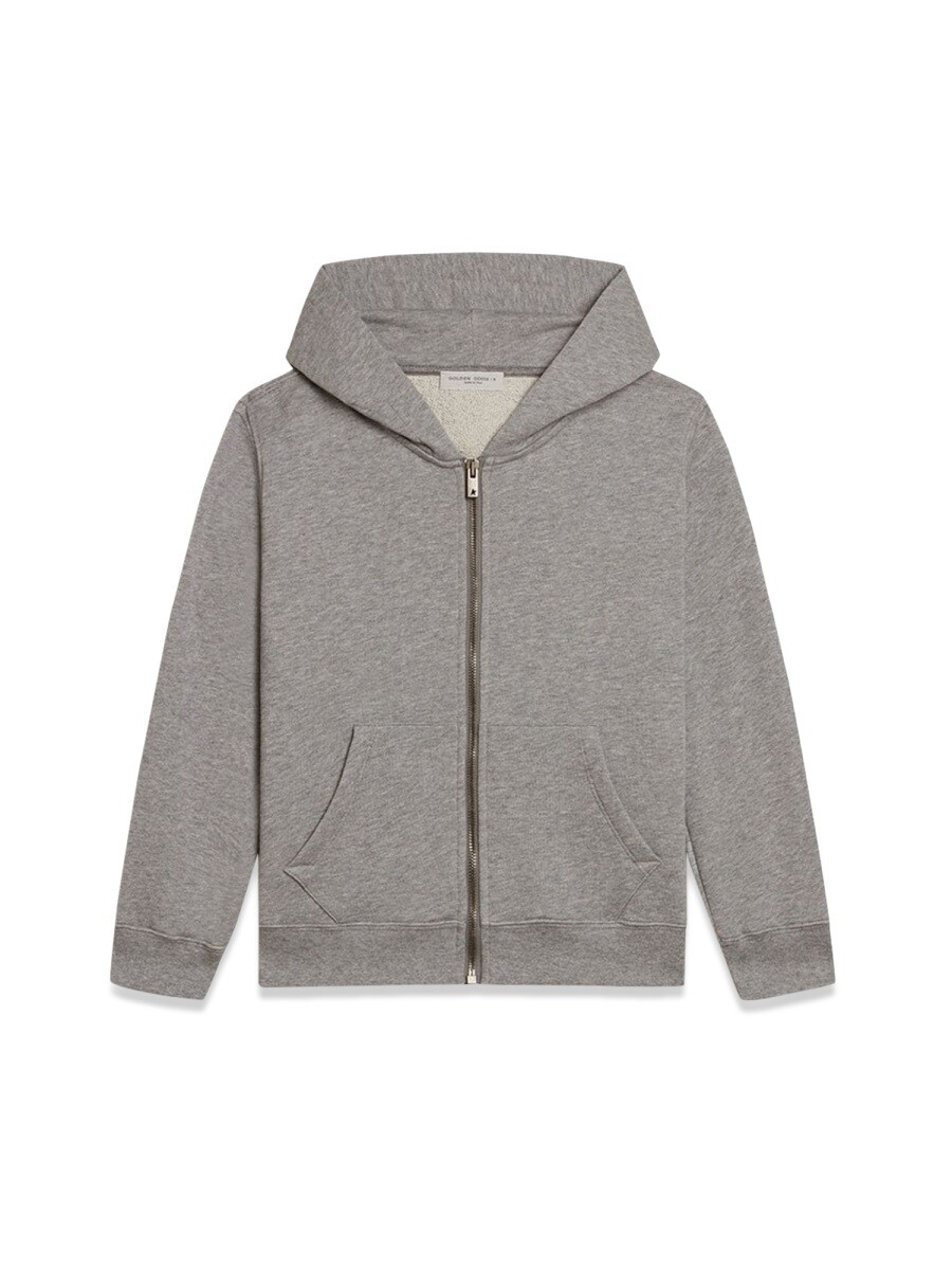 ゴールデングース GOLDEN GOOSE クルーネックスウェットシャツ トレーナー ボーイズ グレー Crew neck sweatshirts 328135 関税 送料無料 2024AW el|BRANDSHOP「il Tesoro」