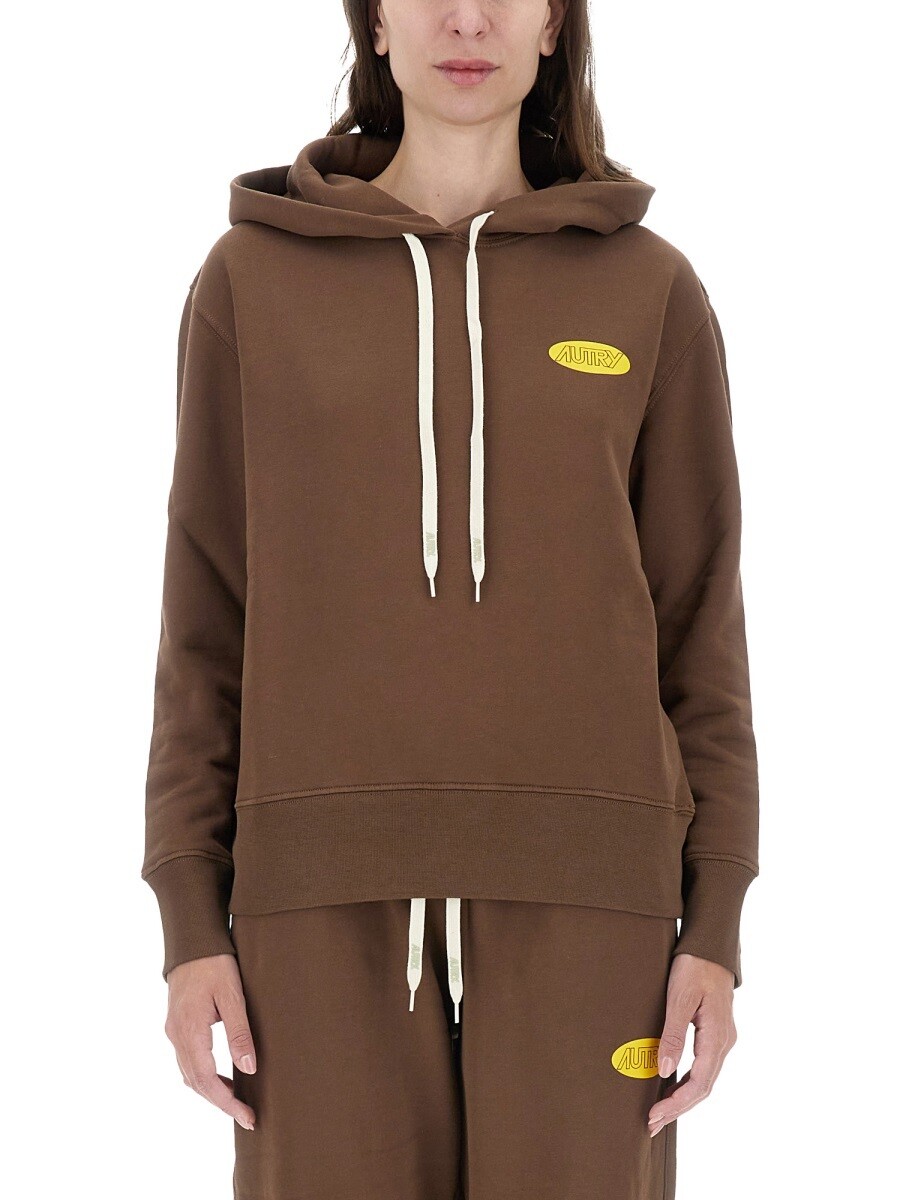 AUTRY 調教師 レディース 赤銅色 Sweatshirts 328931 関税 貨物輸送無料 2024AW el