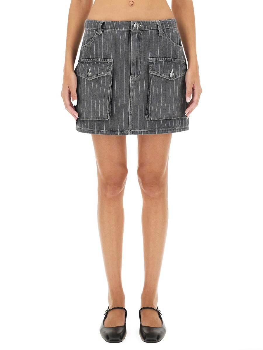 バウム ウンド ヘルガーテン BAUM UND PFERDGARTEN スカート レディース グレー Skirts 332299 関税 送料無料 2024AW el|BRANDSHOP「il Tesoro」