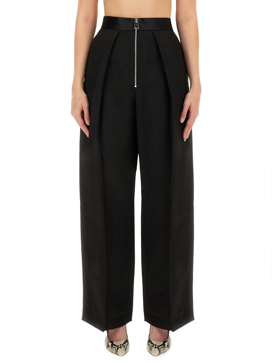 カイト KHAITE ズボン パンツ レディース ブラック Trousers 334267 関税 送料無料 2024AW el|BRANDSHOP「il Tesoro」