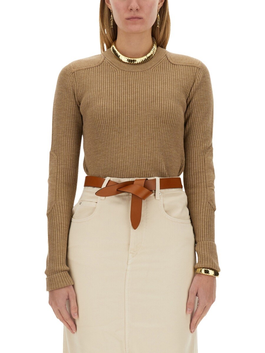 マラン エトワール MARANT ETOILE セーター ニットウェア レディース ベージュ Knitwear 332225 関税 送料無料 2024AW el|BRANDSHOP「il Tesoro」