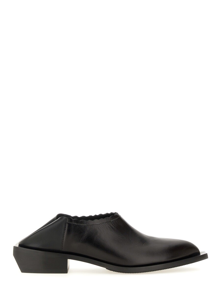 モスキーノ MOSCHINO 置き目毛皮 レディース 黒いこと Loafers 329458 関税 貨物輸送無料 2024AW el