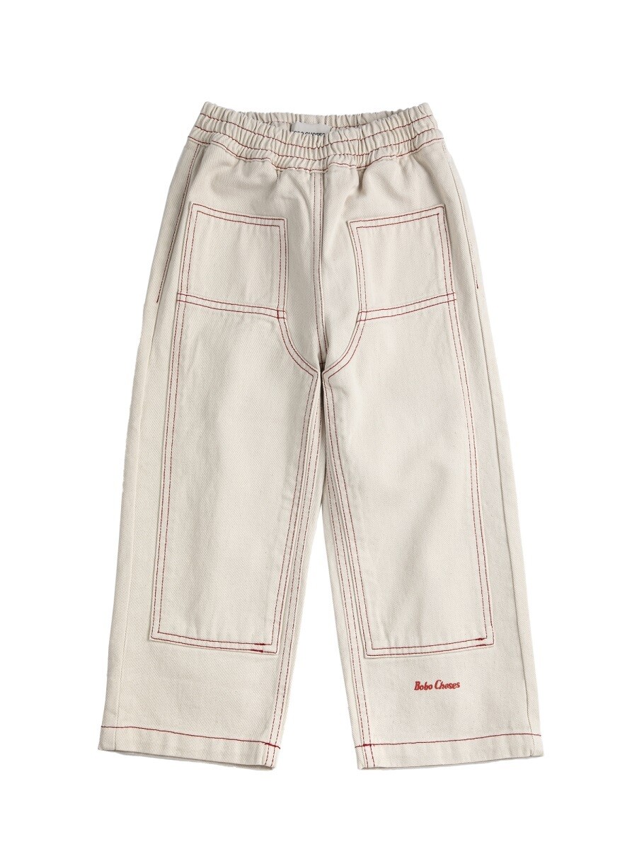 ボボショーズ BOBO CHOSES パンツ ボーイズ ホワイト Cargo trousers 403972 関税 送料無料 2026SS el|BRANDSHOP「il Tesoro」