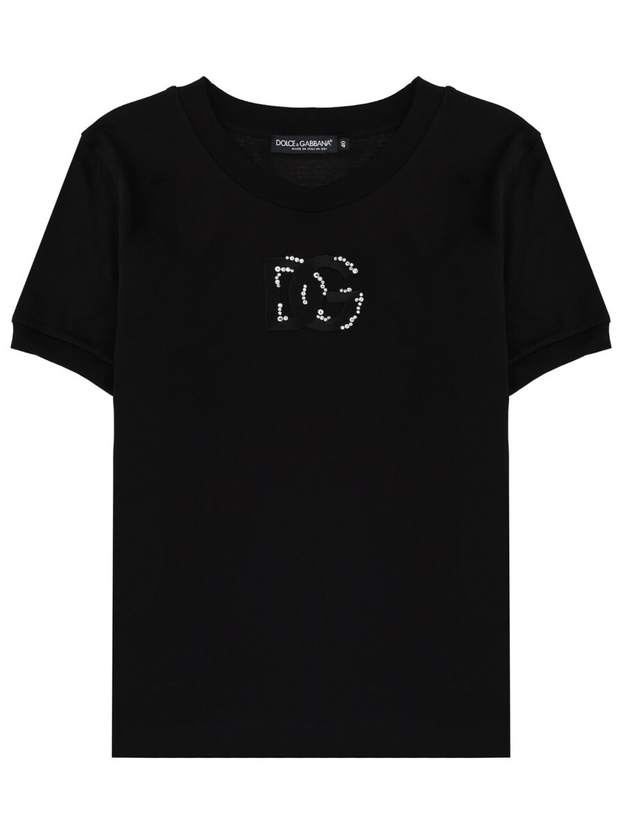 ドルチェ&ガッバーナ DOLCE&GABBANA ポロシャツ Tシャツ レディース ブラック T-shirts and polo shirts 403778 関税 送料無料 2026SS el｜BRANDSHOP「il Tesoro」