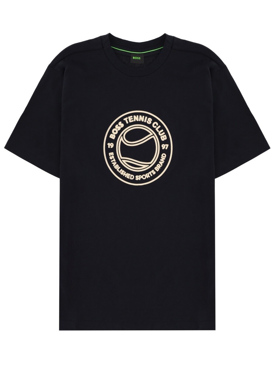 ボス BOSS Tシャツ メンズ ブルー T-shirts 409097 関税 送料無料 2026SS el｜BRANDSHOP「il Tesoro」