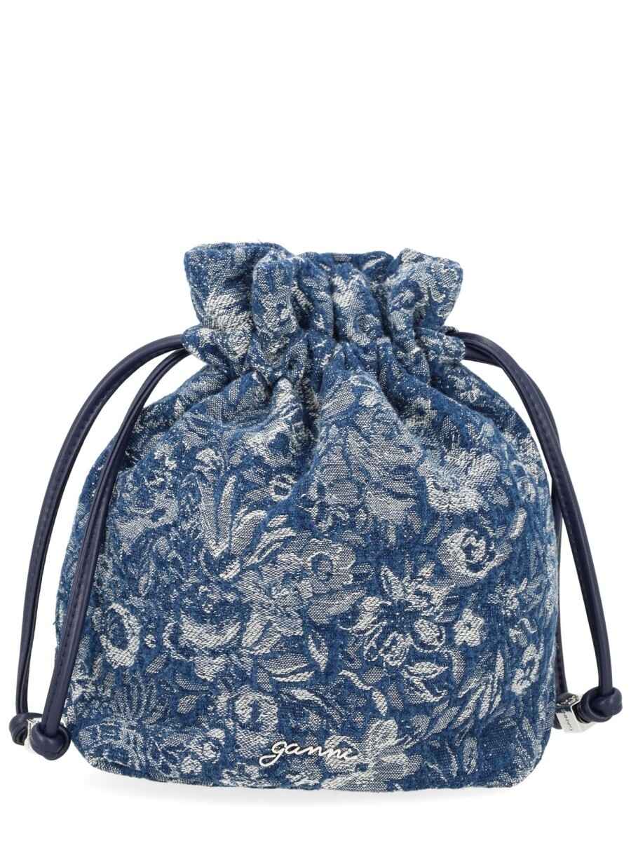 ガニー GANNI バッグ レディース ブルー Business bags 405649 関税 送料無料 2026SS el|BRANDSHOP「il Tesoro」