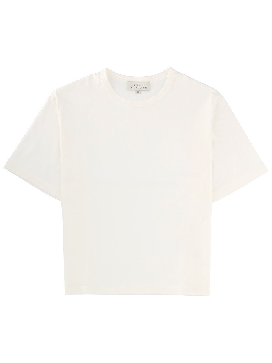 制作室 ニコルソン STUDIO NICHOLSON スポーツシャツ プルオーバー レディース 白いこと T-shirts and polo shirts 403676 関税 貨物輸送無料 2026SS el