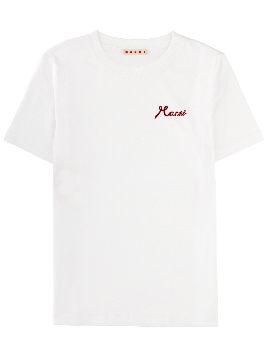 マルニ MARNI ポロシャツ Tシャツ レディース ホワイト T-shirts and polo shirts 403111 関税 送料無料 2026SS el｜BRANDSHOP「il Tesoro」