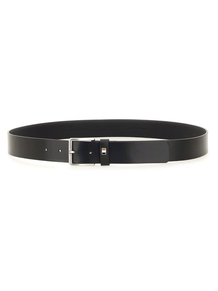 元締め BOSS 胴締め メンズ 黒いこと Belts 408291 関税 貨物輸送無料 2026SS el