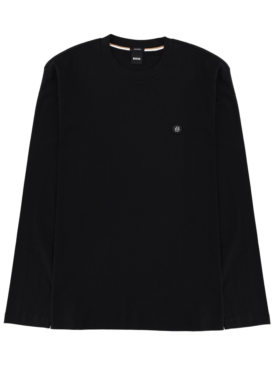 ボス BOSS Tシャツ メンズ ブラック T-shirts 408405 関税 送料無料 2026SS el