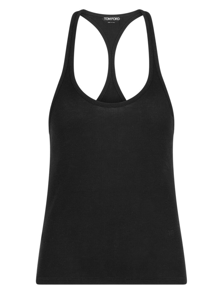 トム フォード TOM FORD Tシャツ トップス レディース ブラック T-shirts and tops 403306 関税 送料無料 2026SS el|BRANDSHOP「il Tesoro」