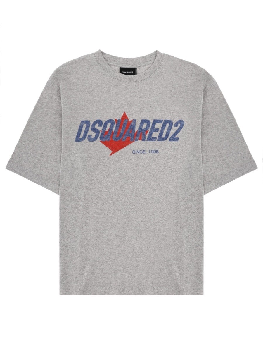 ディースクエアード DSQUARED2 Tシャツ メンズ グレー T-shirts 402716 関税 送料無料 2026SS el|BRANDSHOP「il Tesoro」