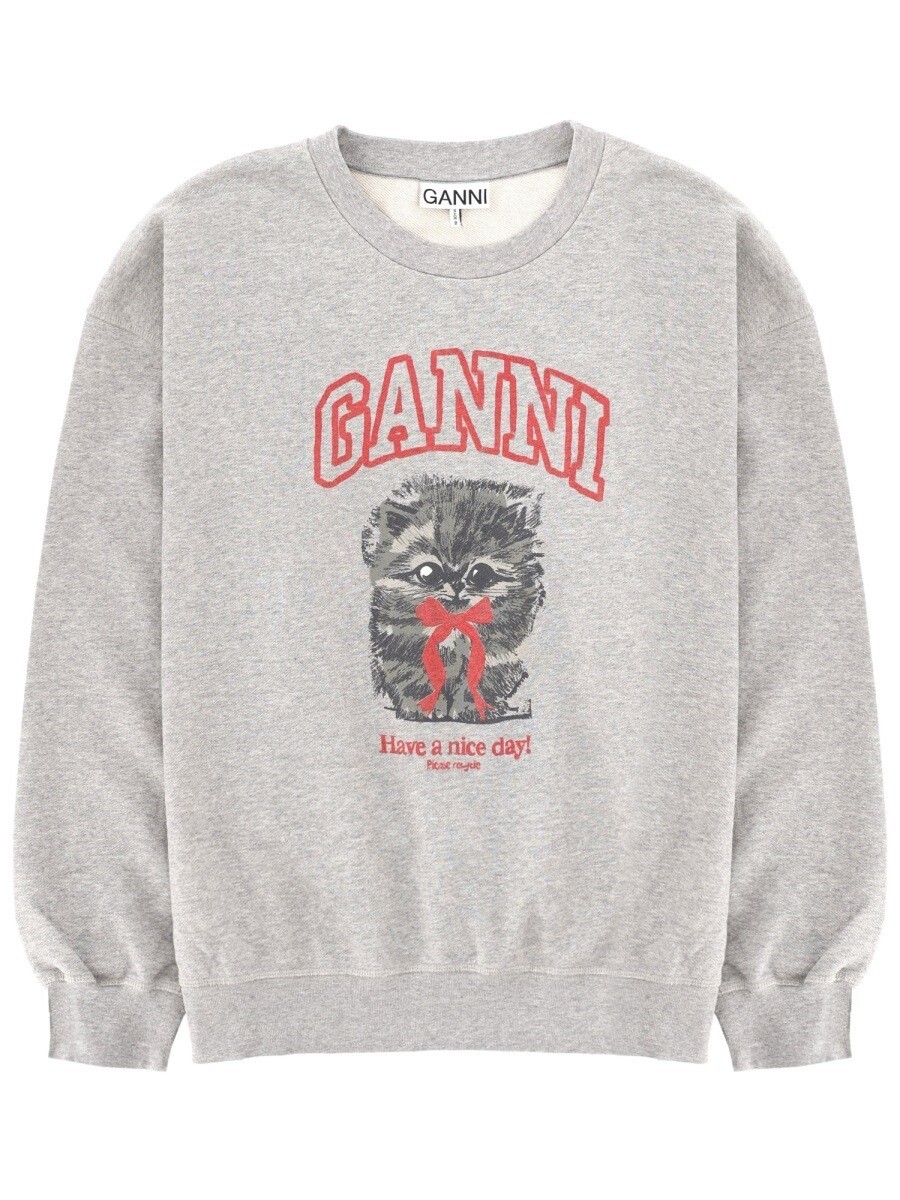 ガニー GANNI 調教師 レディース 薄墨色 Sweatshirts 403329 関税 貨物輸送無料 2026SS el