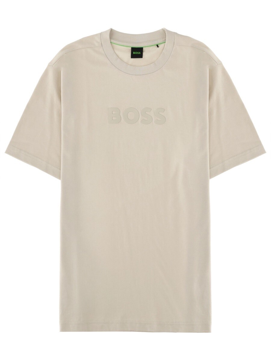 ボス BOSS Tシャツ メンズ ベージュ T-shirts 409045 関税 送料無料 2026SS el｜BRANDSHOP「il Tesoro」