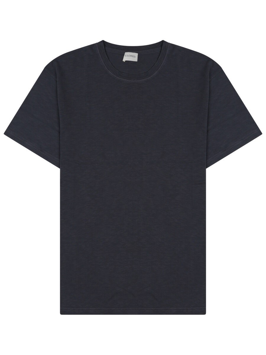 クローズド CLOSED Tシャツ メンズ ブルー T-shirts 388360 関税 送料無料 2025SS el|BRANDSHOP「il Tesoro」