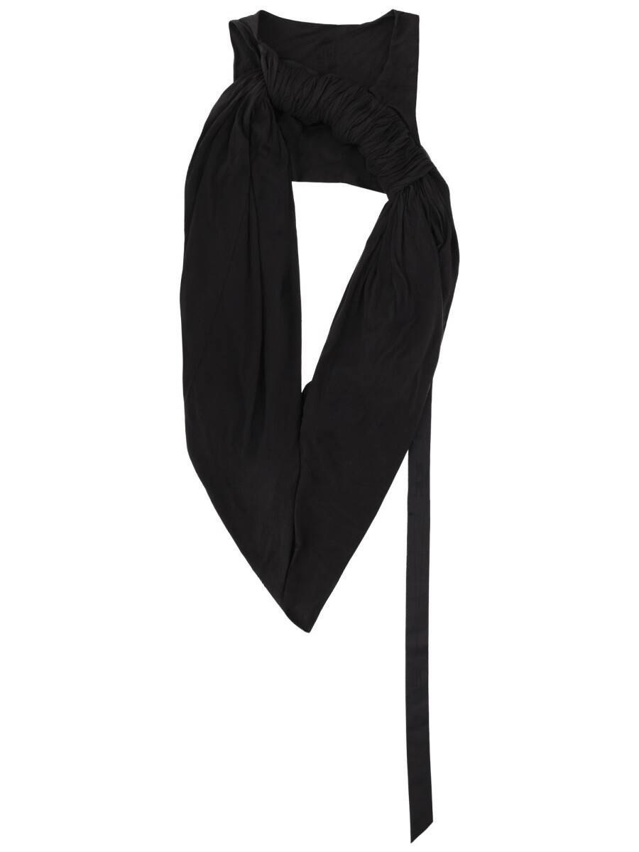 リック・オウエンス・ダークシャドウ RICK OWENS DRKSHDW Tシャツ トップス メンズ ブラック T-shirts and tops 396915 関税 送料無料 2026SS el｜BRANDSHOP「il Tesoro」