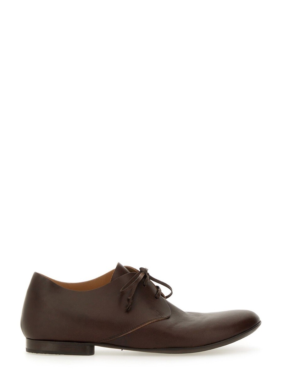 ユマ一 UMA WANG レースアップシューズ 御召しものシューズ レディース 赤銅色 Lace-up shoes 353957 関税 貨物輸送無料 2025SS el