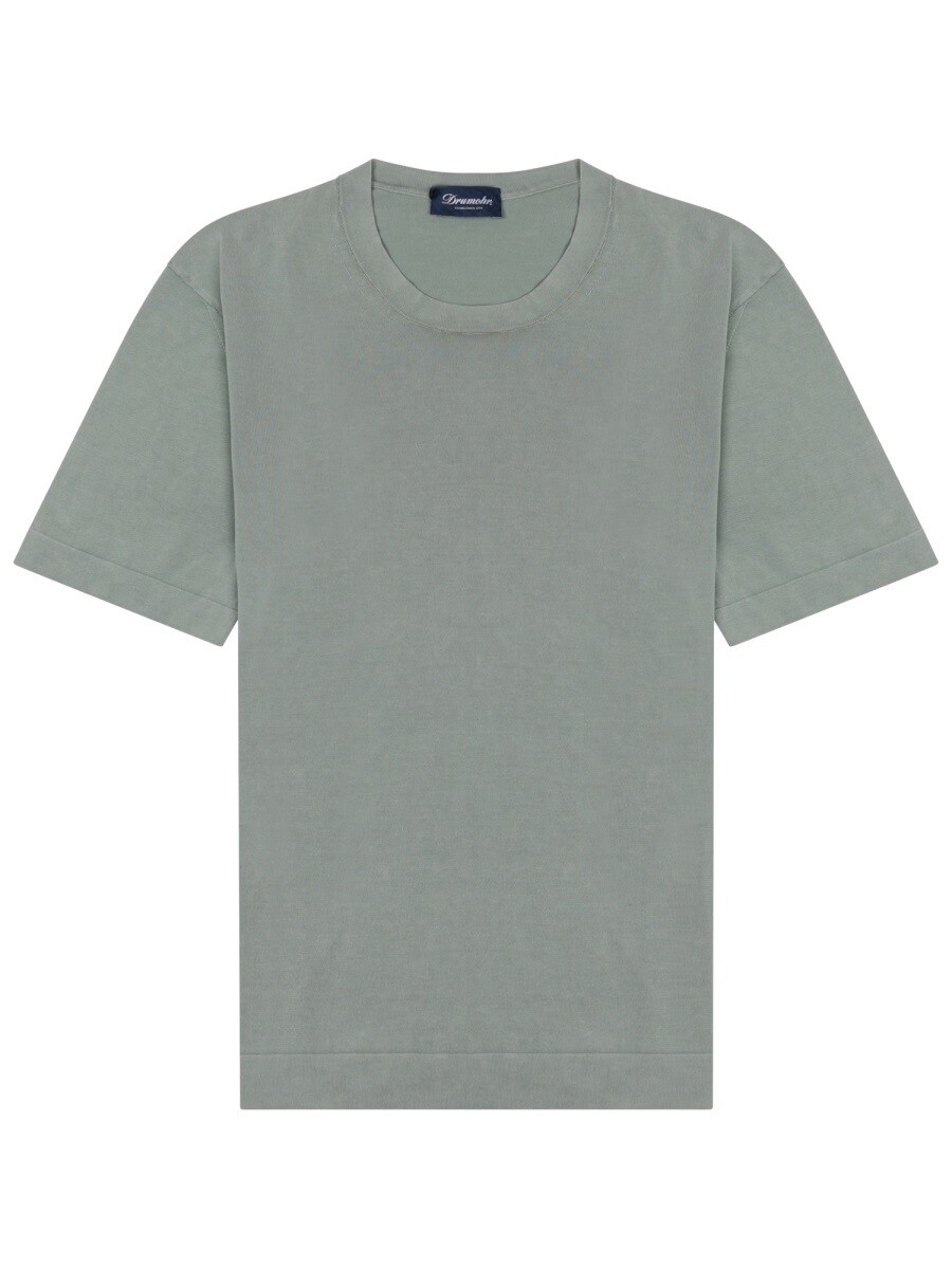ドルモア DRUMOHR Tシャツ メンズ グレー T-shirts 388365 関税 送料無料 2025SS el｜BRANDSHOP「il Tesoro」
