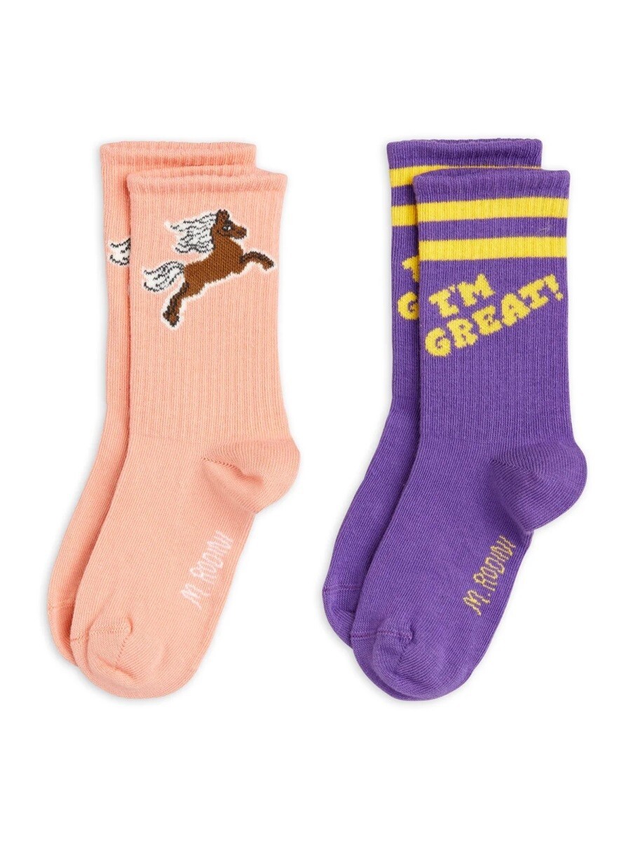 ミニ ロディーニ MINI RODINI 靴下 ソックス ガールズ Socks 260683 関税 送料無料 2022AW el|BRANDSHOP「il Tesoro」